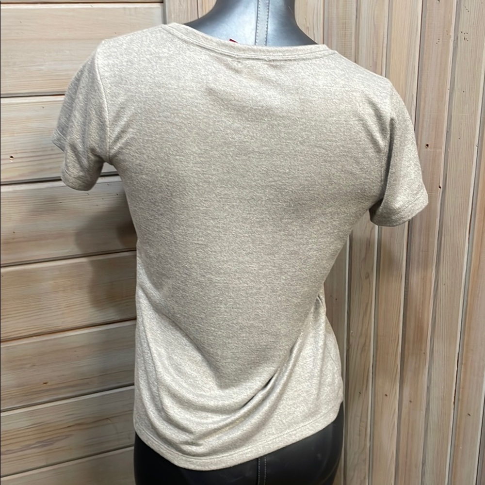 J. Crew Silver Fitted Short Sleeve Tee - Picture 3 of 5